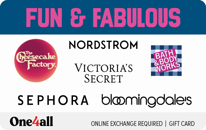 One4all Gift Card - Fun & Fabulous
