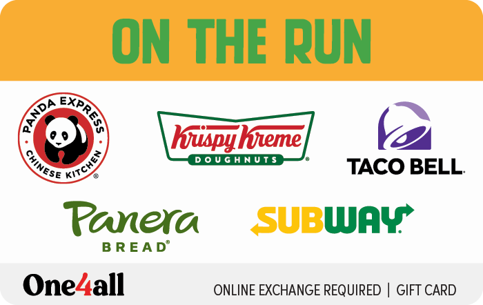 One4all Gift Card - On The Run