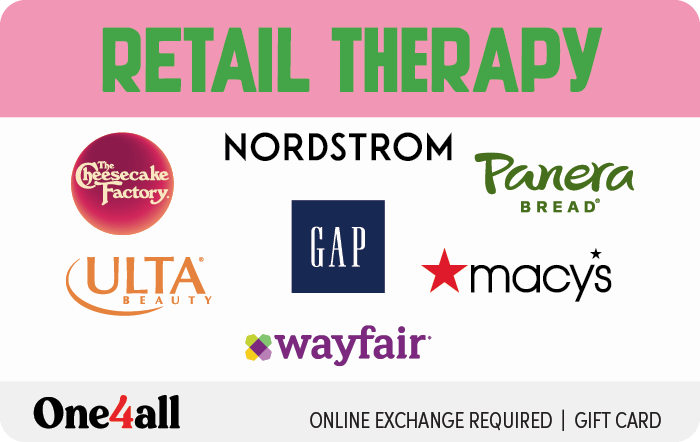 One4all Gift Card - Retail Therapy